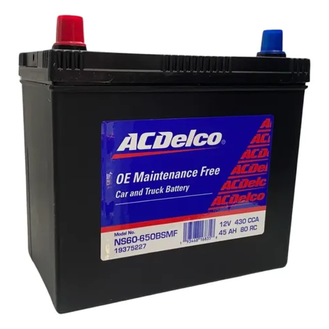 Batería ACdelco NS-60 650 para carro en Bogotá