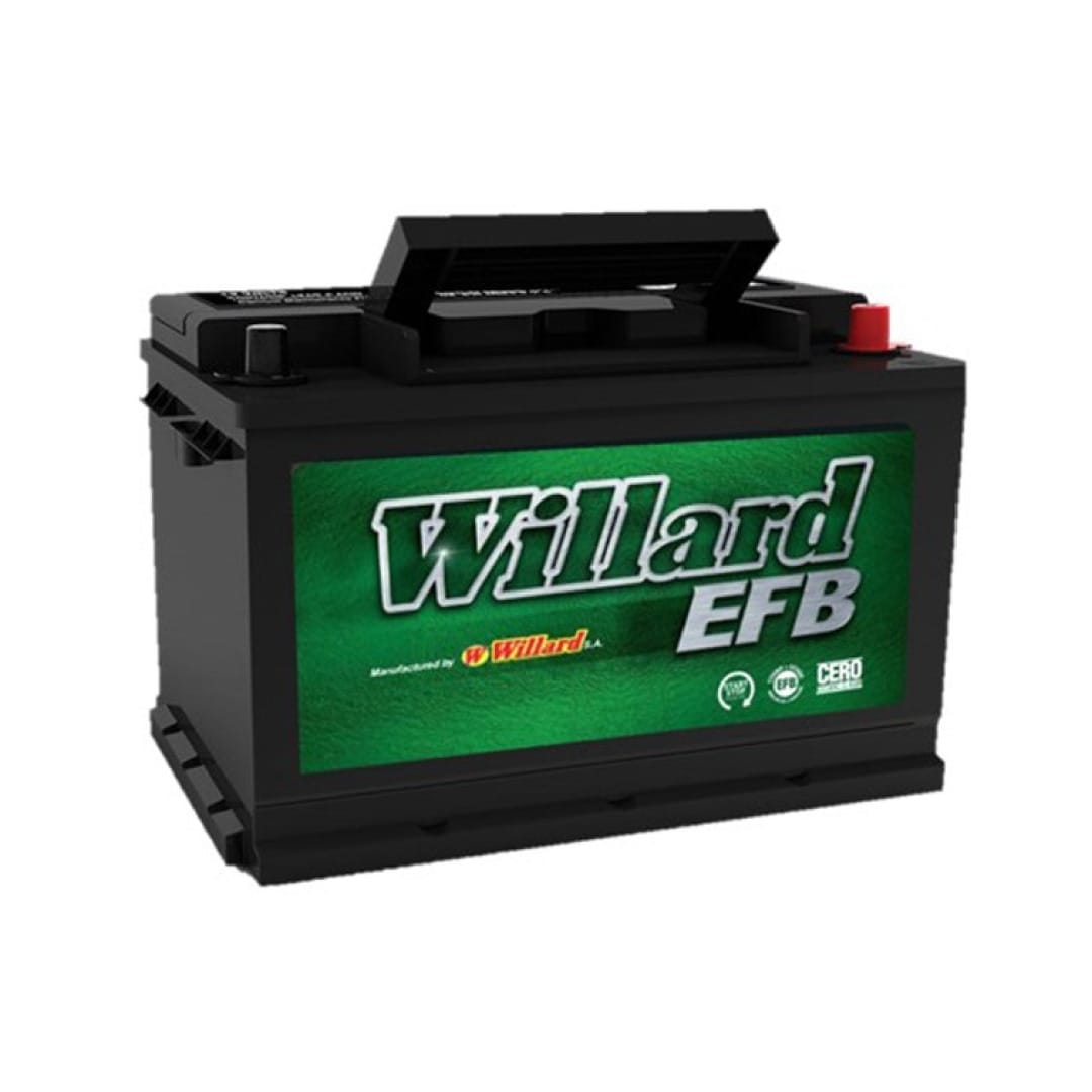 Batería Willard EFB 48D-70EFB para carro en Bogotá